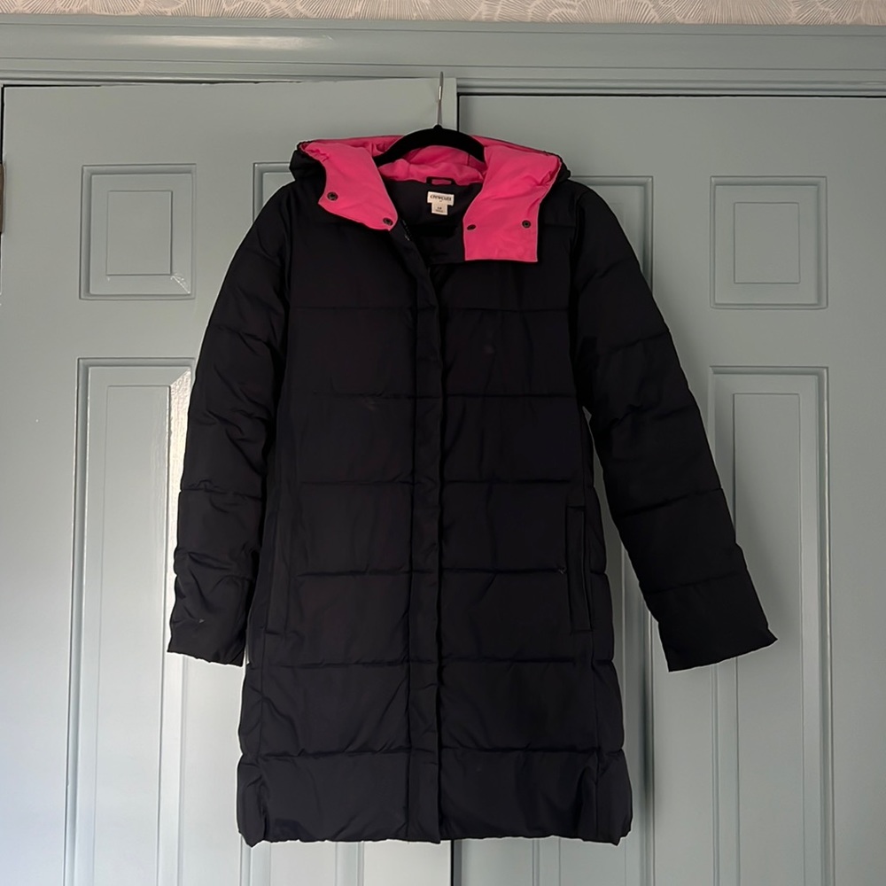 Crewcuts girls long puffer coat